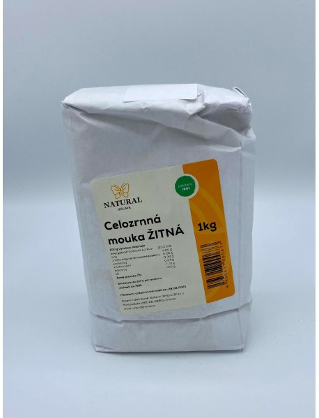 Celozrnná múka žitná 1kg