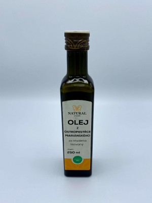 Olej z pestreca mariánskeho 250 ml