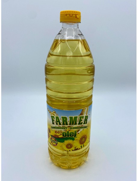 Slnečnicový olej 100% rafinovaný 1l
