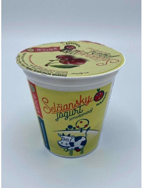 Selčiansky smotanový jogurt - višňa 150g